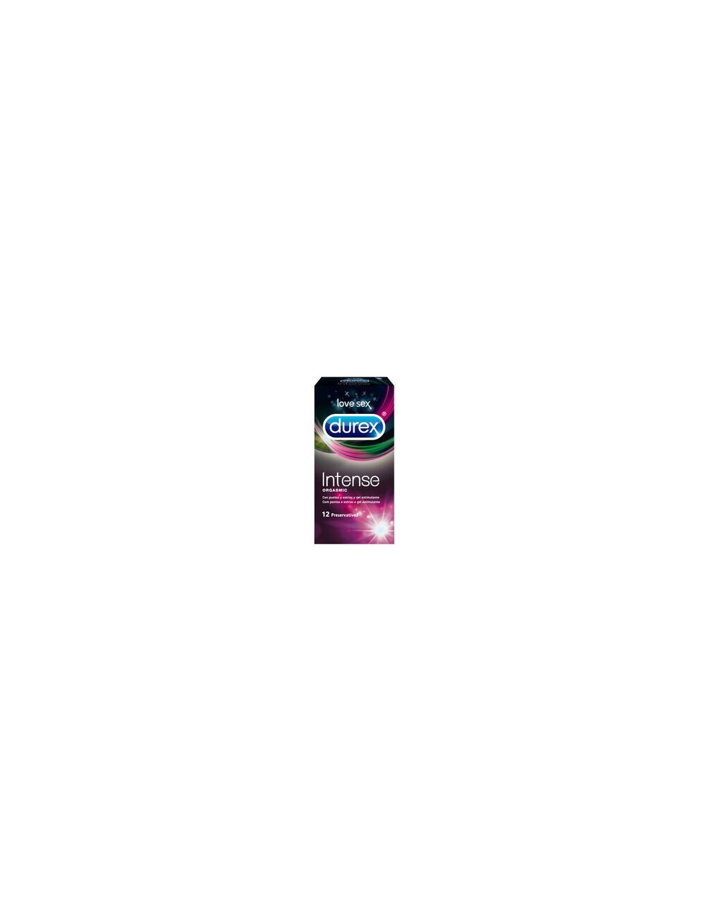 DUREX INTENSE ORGASMIC PRESERVATIVOS 12 PRESER