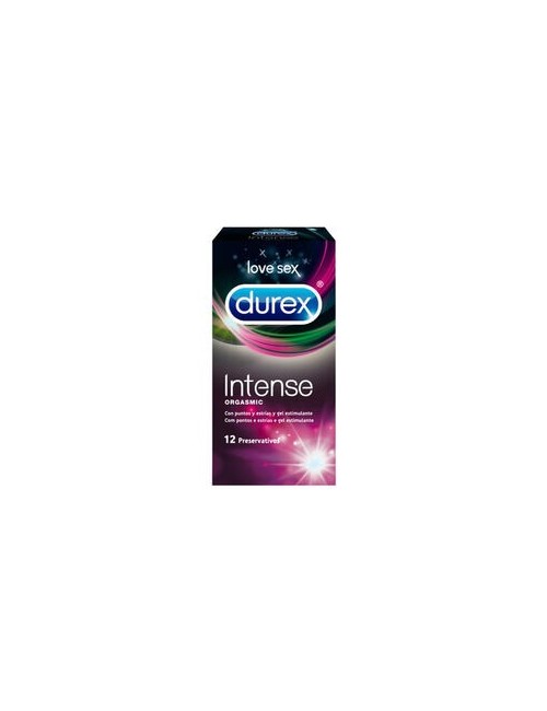 DUREX INTENSE ORGASMIC PRESERVATIVOS 12 PRESER