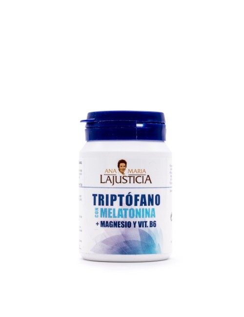 TRIPTOFANO CON MELATONINA + MAGNESIO Y VIT B6 ANA MARIA LAJUSTICIA 60 COMPRIMIDOS