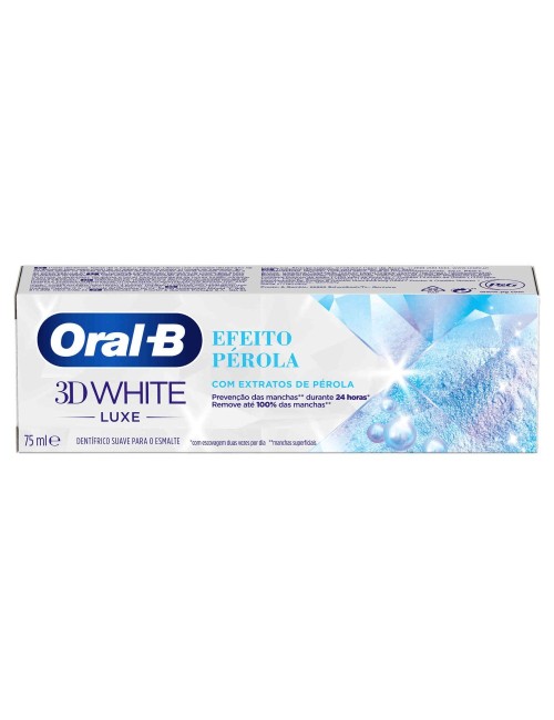 ORAL-B 3DWHITE LUXE EFECTO PERLA 75 ML