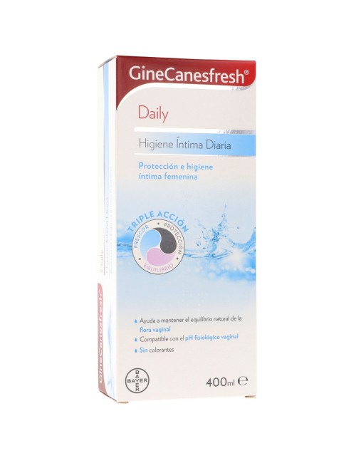 GINECANESFRESH HIGIENE INTIMA DIARIA 1 ENVASE 400 ML