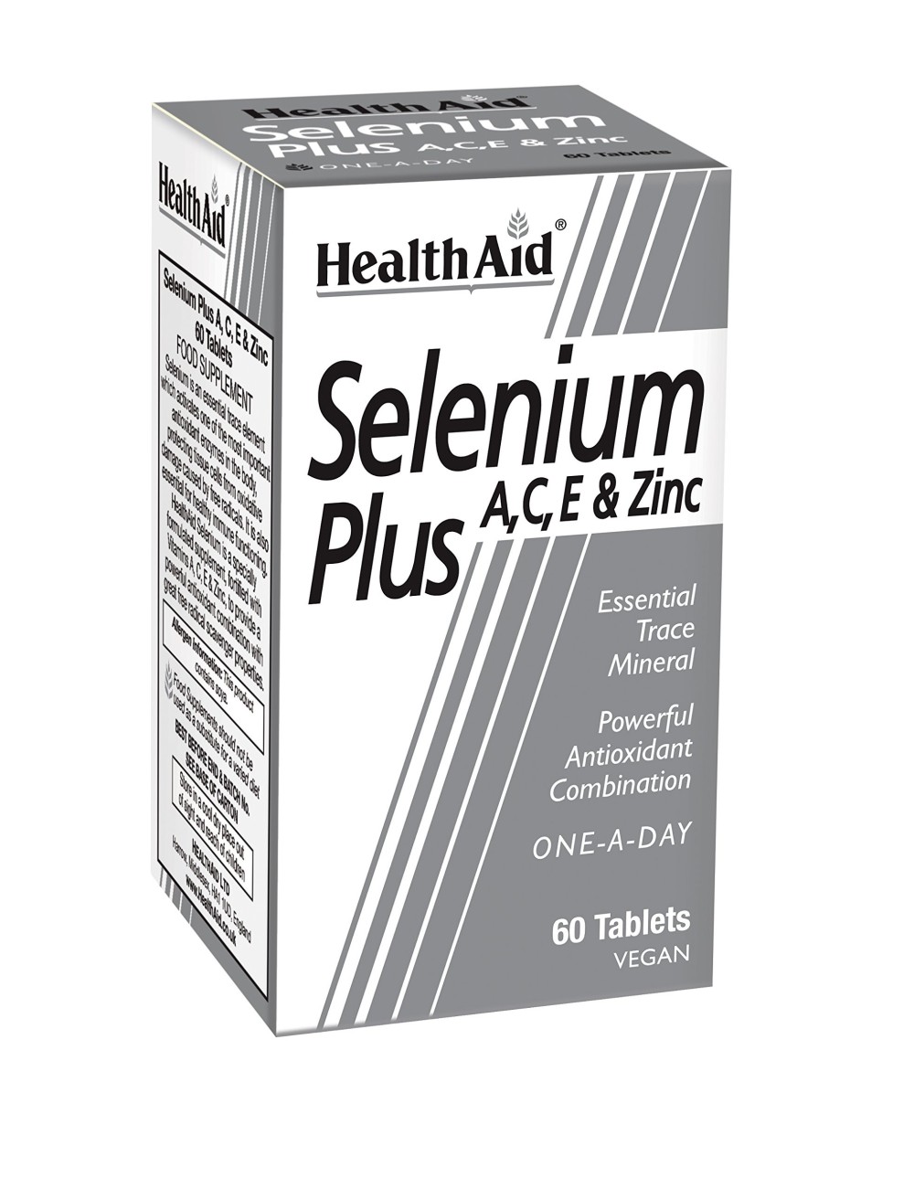 SELENIUM HEALTH AID 200 MICROGRAMOS 60 COMPRIMIDOS