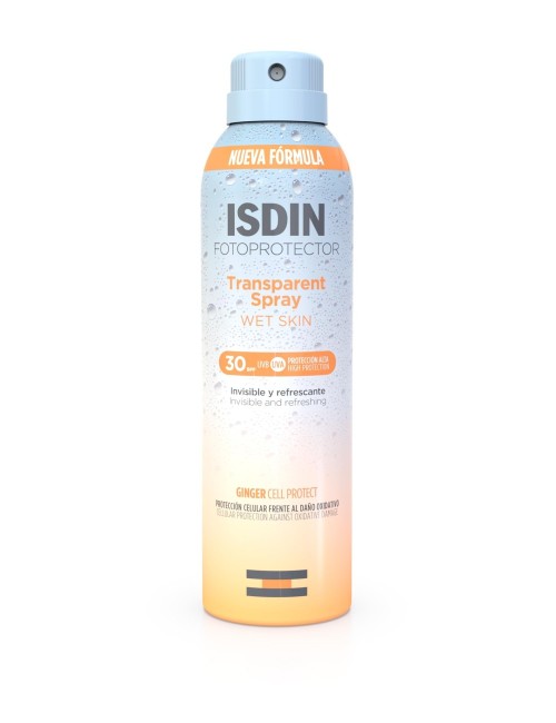 FOTOPROTECTOR ISDIN SPF-30 SPRAY TRANSPARENT WET 250 ML