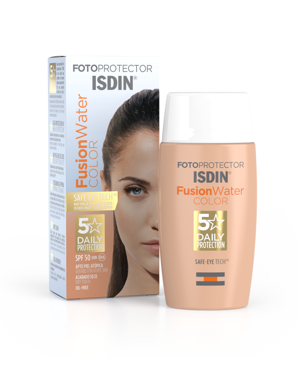 FOTOPROTECTOR ISDIN SPF-50 FUSION WATER COLOR 50 ML