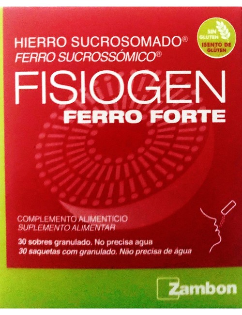 FISIOGEN FERRO LIPOSOMADO FORTE 30 CAPS