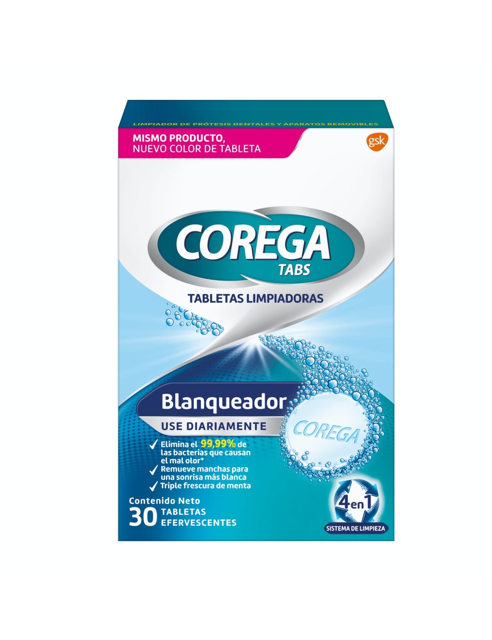 COREGA TABS 30 TABLETAS