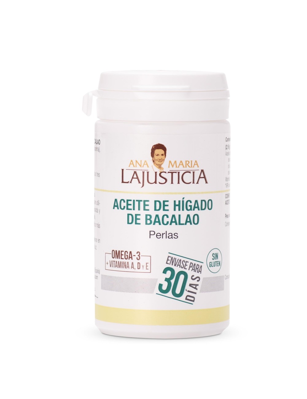 ACEITE DE HIGADO DE BACALAO + VITAMINA E ANA MAR 90 PERLAS