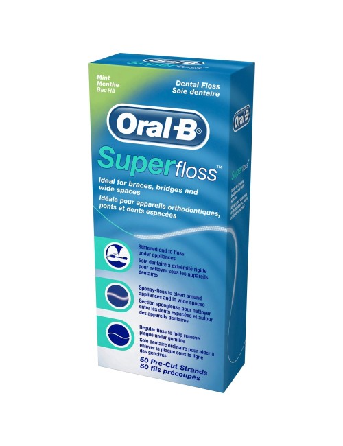 SUPER FLOSS ORAL B