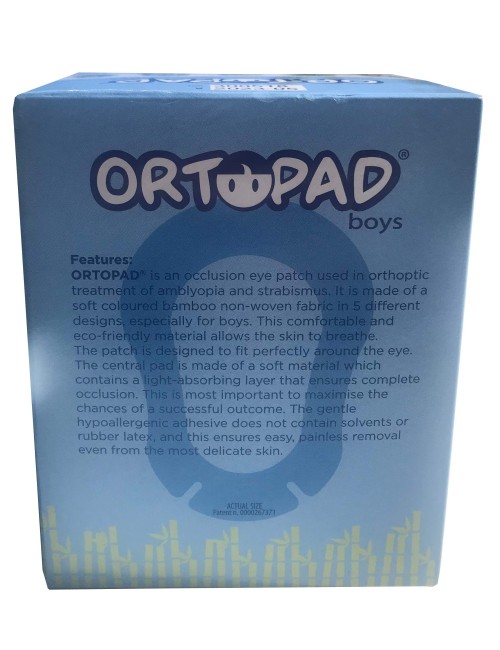 PARCHE OCULAR ORTOPAD REGULAR BLANCO 20