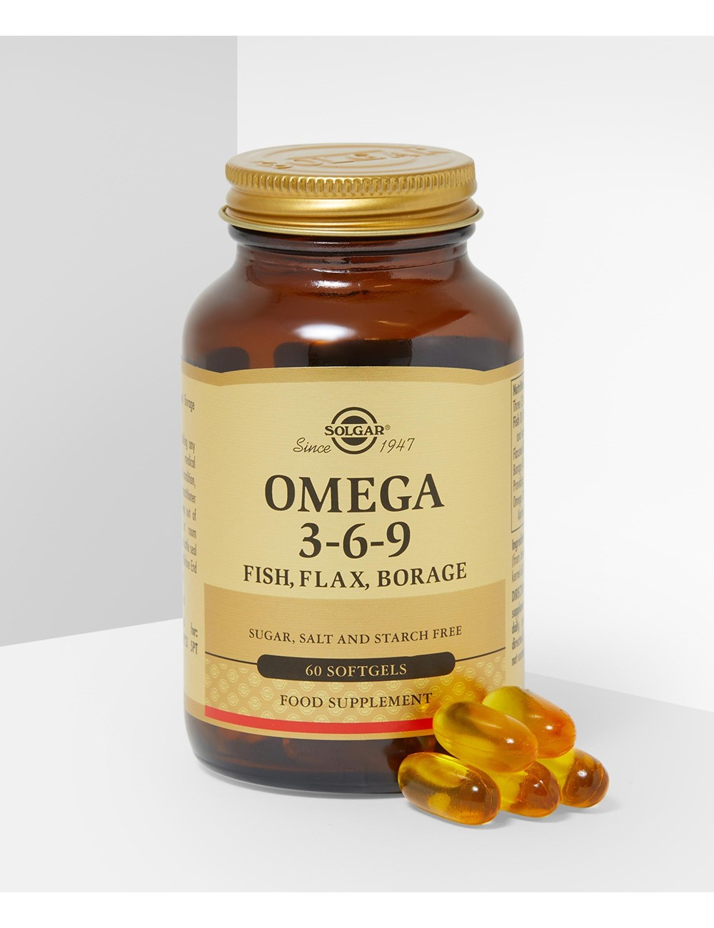 SOLGAR OMEGA 3 6 9 60 CAPS