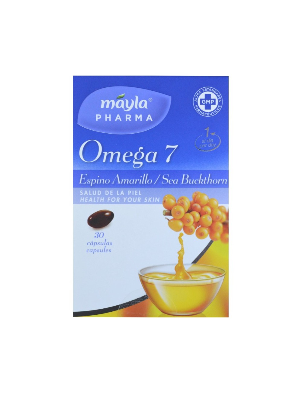 OMEGA- 7 ESPINO AMARILLO 30 CAPSULAS