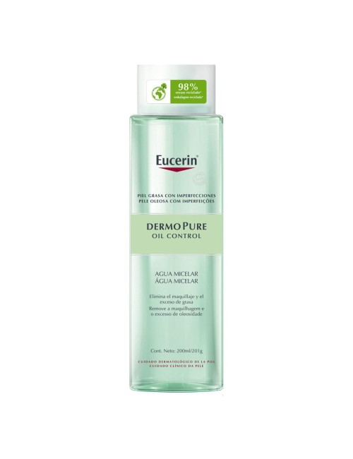 EUCERIN DERMOPURE OIL CONTROL AGUA MICELAR 1 ENVASE 200 ML