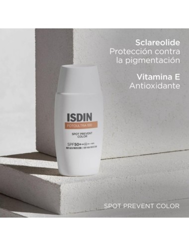 ISDIN FOTOULTRA 100 SPOT PREVENT COLOR SPF 50+ 1 ENVASE 50 ML