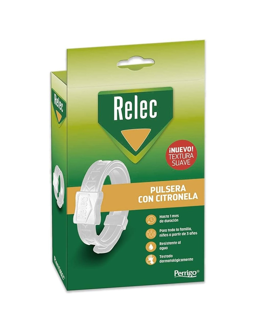 RELEC PULSERA AROMATICA 1 UNIDAD FAMILIA BLANCA