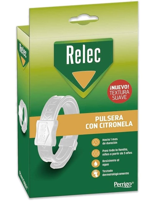 RELEC PULSERA AROMATICA 1 UNIDAD FAMILIA BLANCA