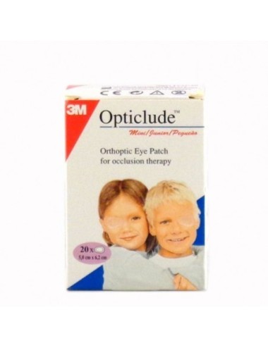 PARCHES OCULARES OPTICLUDE MINI5X6 20 UD
