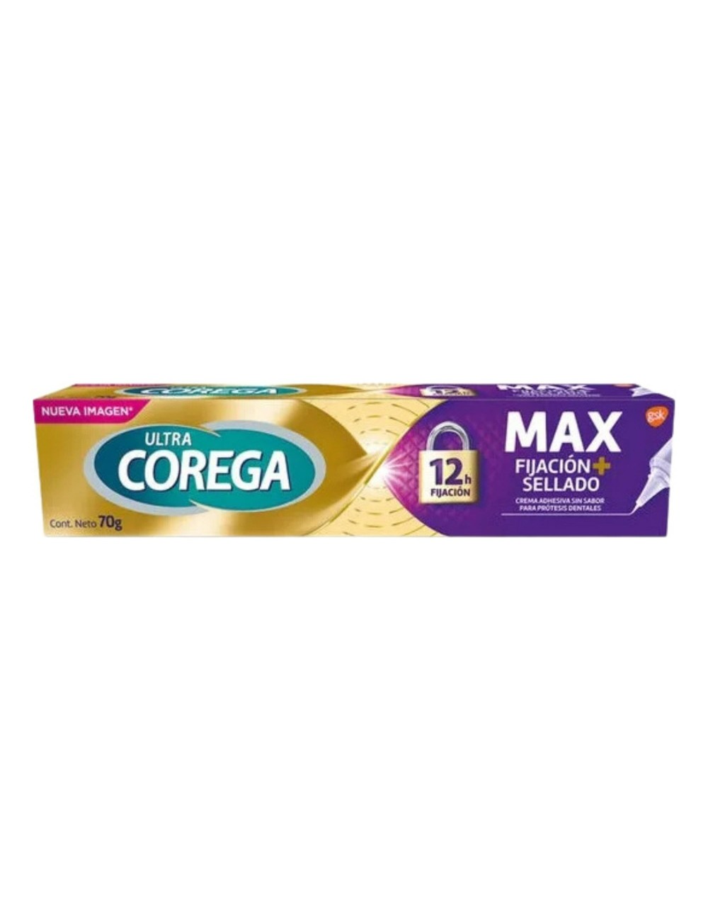 COREGA MAX FIJACION+SELLADO SIN SABOR 70G