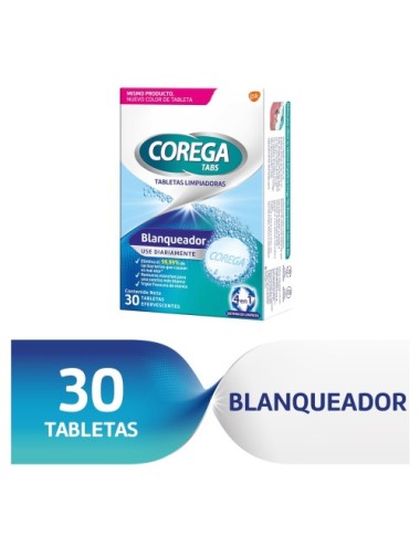 COREGA BLANQUEADOR 30 PASTILLAS