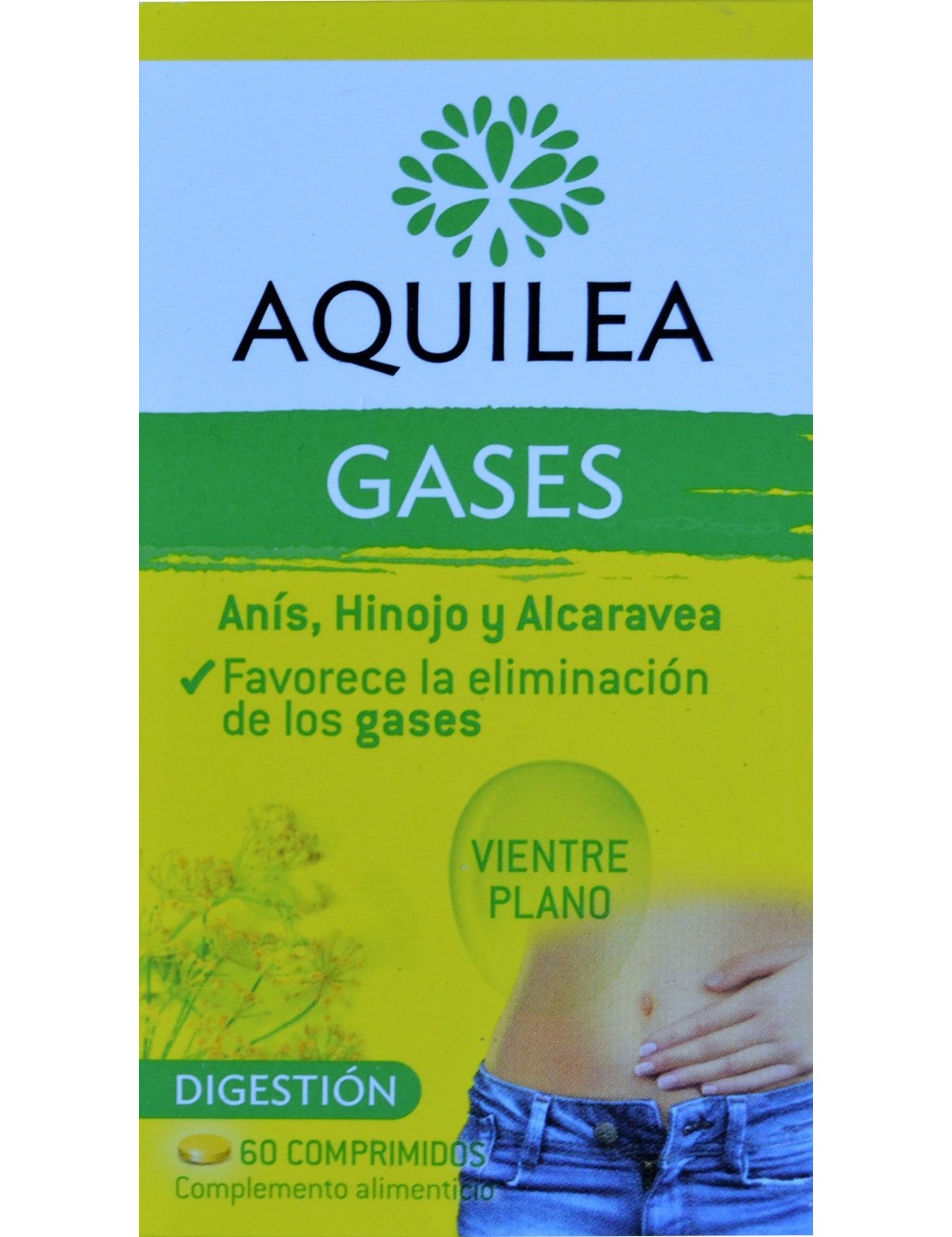 AQUILEA GASES 60 COMPRIMIDOS