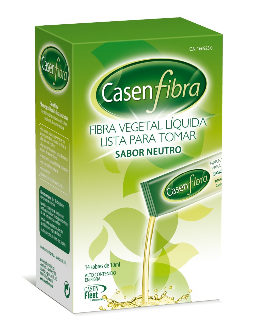 CASENFIBRA FIBRA VEGETAL LIQUIDA 14 SOBRES 10 ML