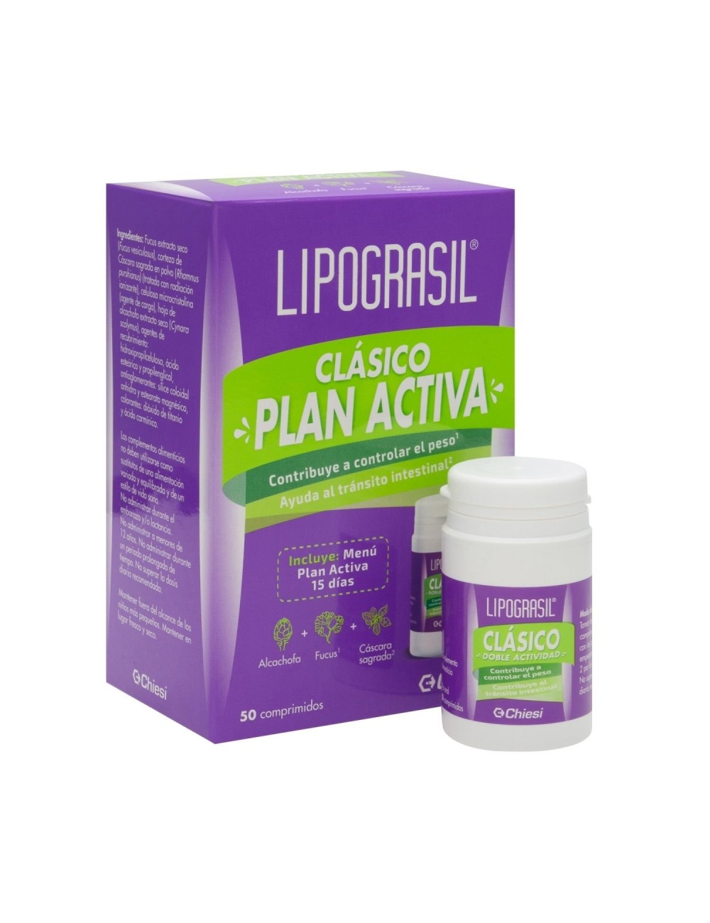 LIPOGRASIL 50 COMP RECUBIERTOS