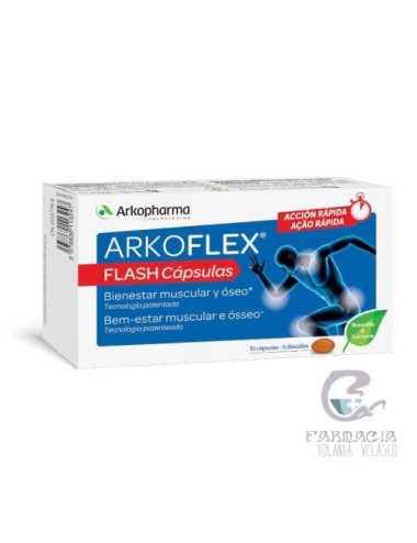 ARKOFLEX FLASH 10 CAPSULAS