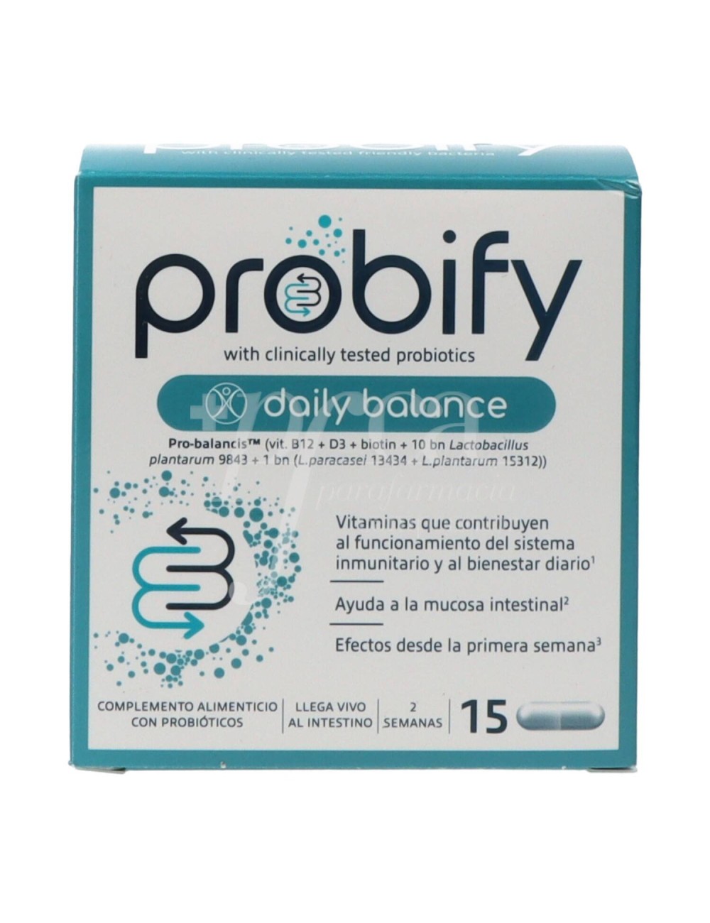 PROBIFY DAILY BALANCE 15 CAPSULAS