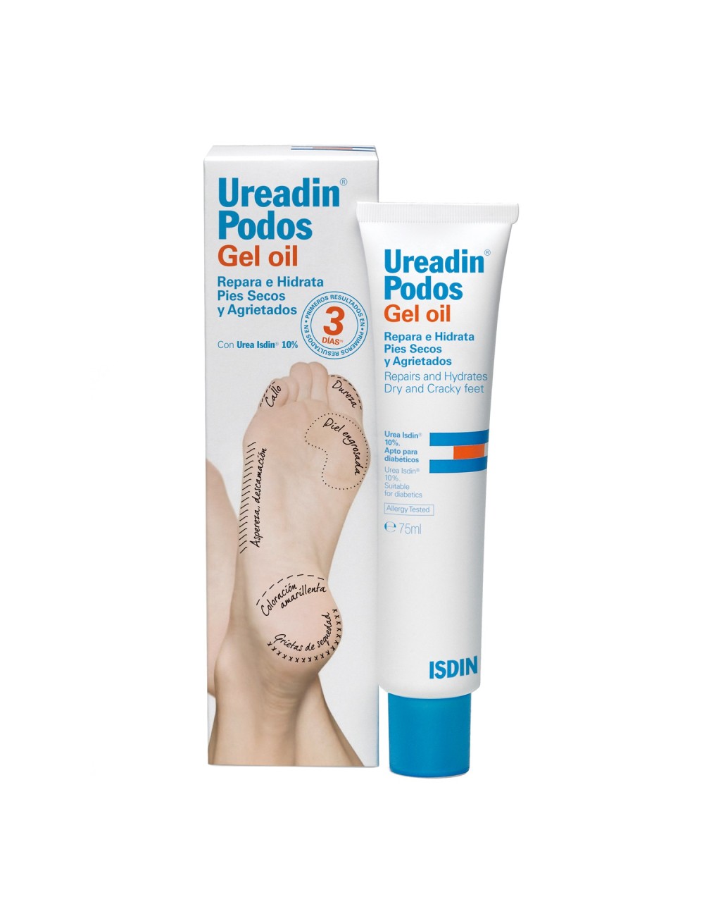 UREADIN PODOS REPARADOR TALONES PIES 75M