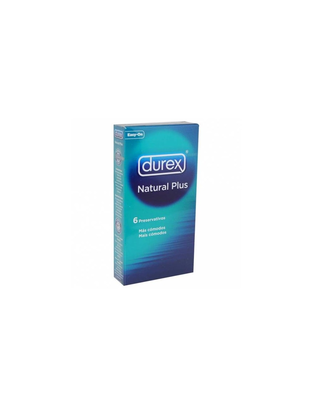 PRESERVATIVOS DUREX NATURAL PLUS 6 UD