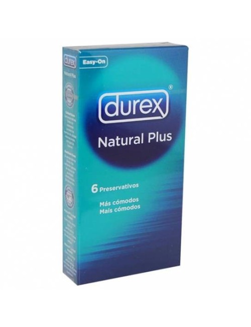 PRESERVATIVOS DUREX NATURAL PLUS 6 UD