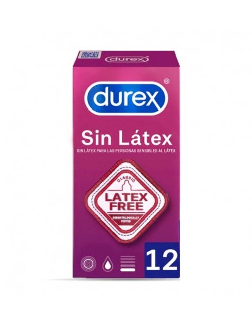 DUREX SIN LATEX PRESERVATIVOS 12 U