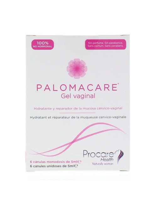 PALOMACARE GEL VAGINAL MONODOSIS 6 CANULAS 5 ML