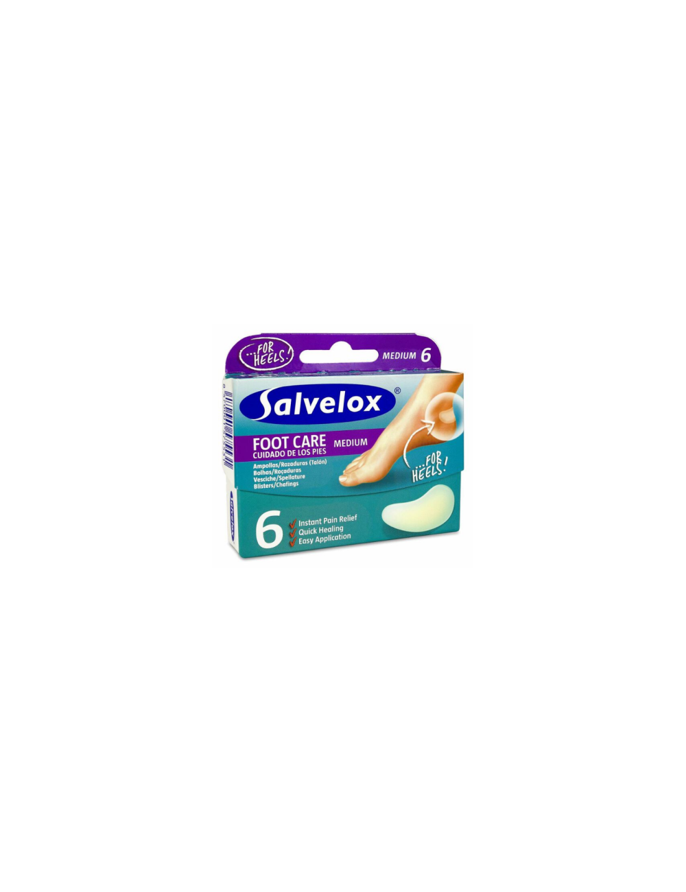 SALVELOX HIDROCOLOIDES MED 6UN