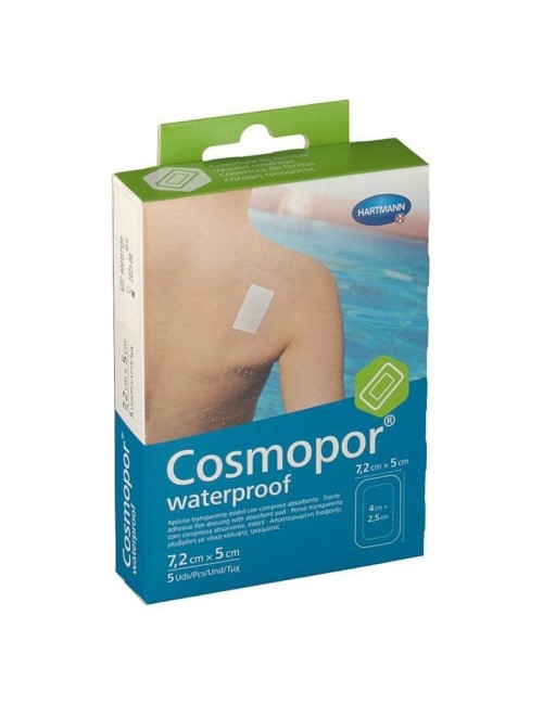 APOSITO COSMOPOR WATERPROOF 7,2X5CM 5 UD