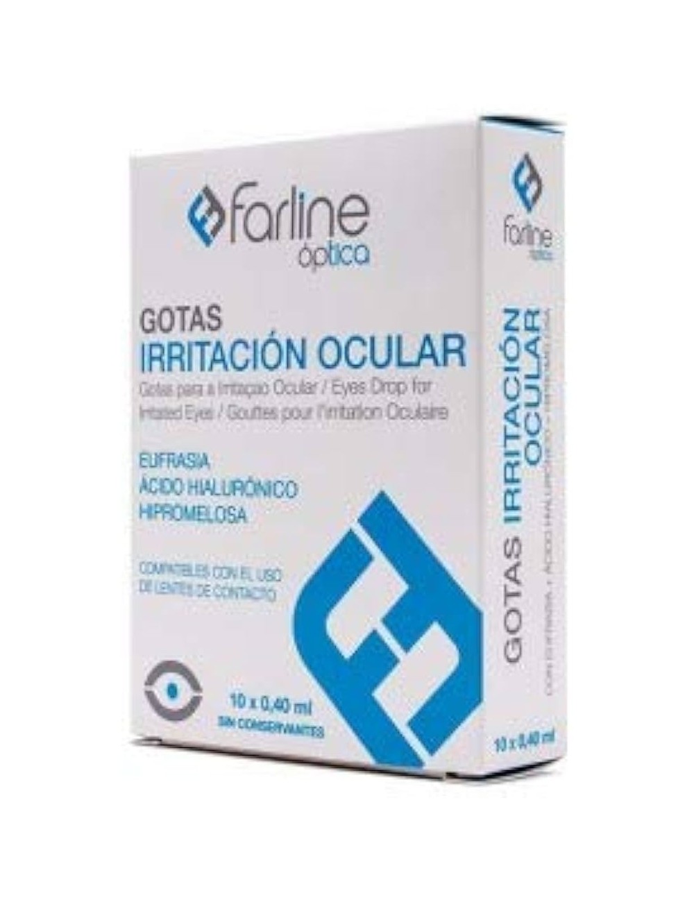 FARLINE OPTICA GOTAS IRRITACION OCULAR MONODOSIS 10 U